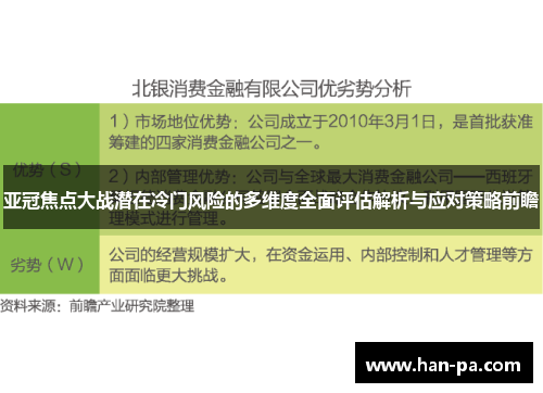 亚冠焦点大战潜在冷门风险的多维度全面评估解析与应对策略前瞻